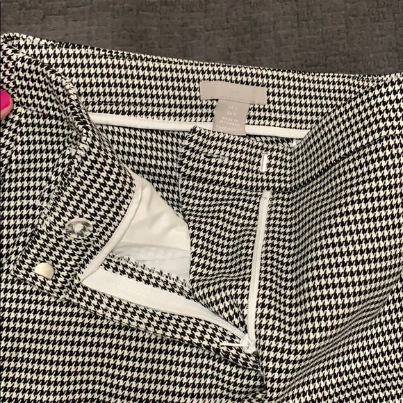 H&M ankle pants in houndstooth pattern EUC - Picture 4 of 5